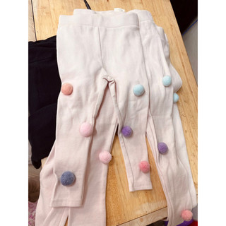 Quần legging quả bông pom pom