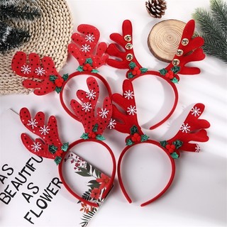 Bờm cài tóc Noel cho bé SANKID