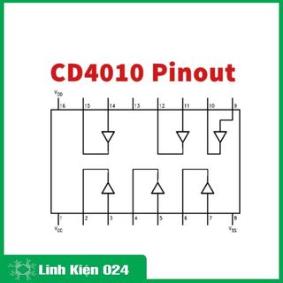 IC Chức Năng CD4010 DIP 16