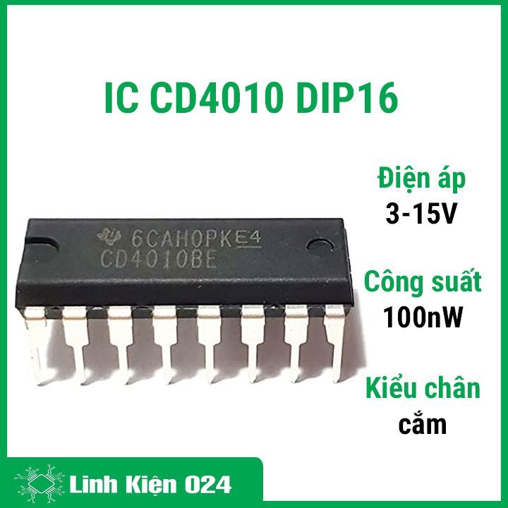 IC Chức Năng CD4010 DIP 16