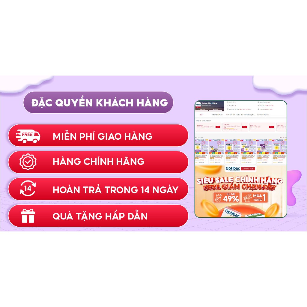 Men vi sinh OptiBac Probiotics For Pregnancy cho mẹ bầu và con bú cải thiện tiêu hoá, miễn dịch, viêm phụ khoa