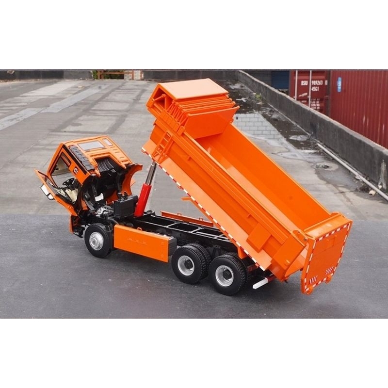 Xe tải Ben mô hình hợp kim 1:24