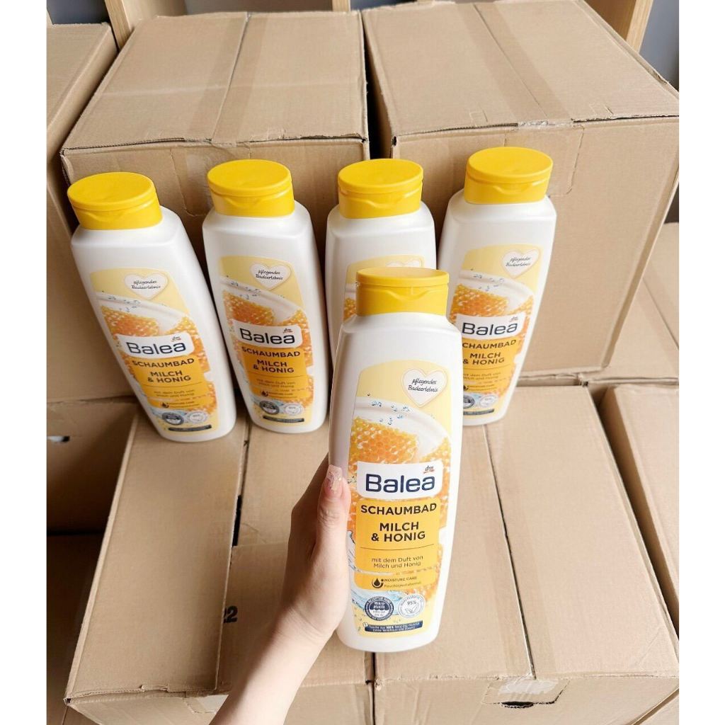 Sữa tắm hương mật ong Balea Cremedusche Milch & Honig của Đức