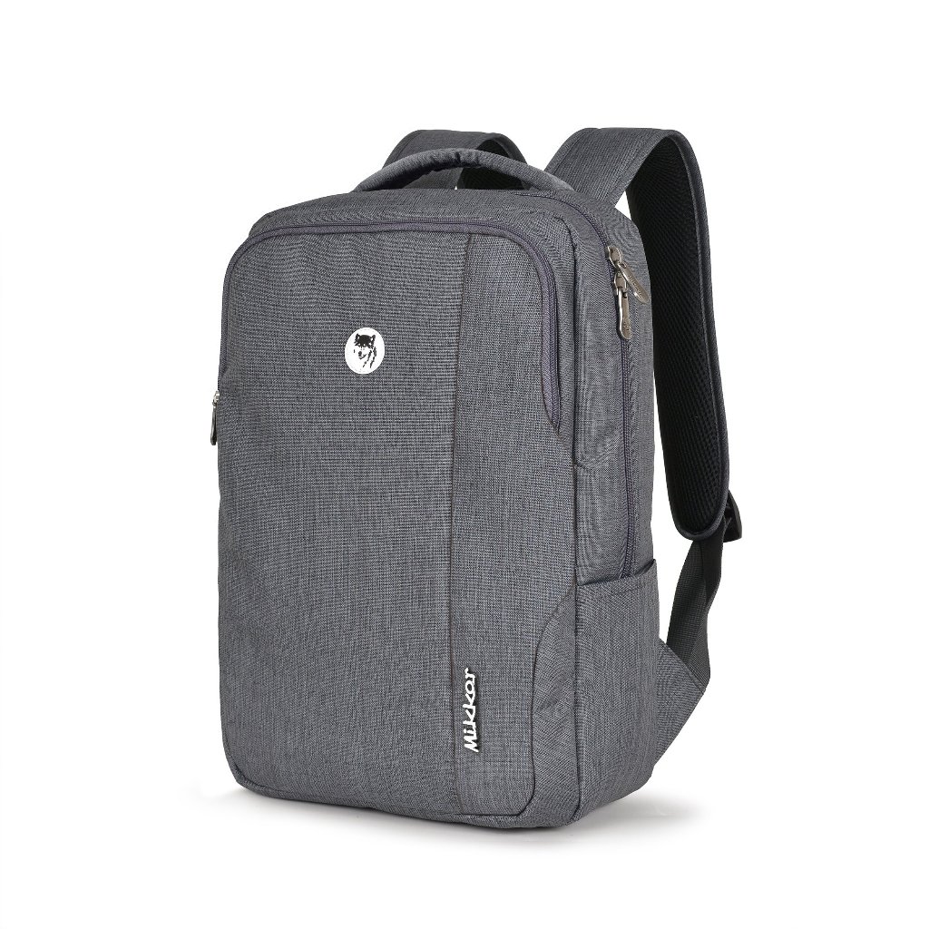 Ba lô văn phòng Mikkor The Bryant 19 -màu Mouse Grey