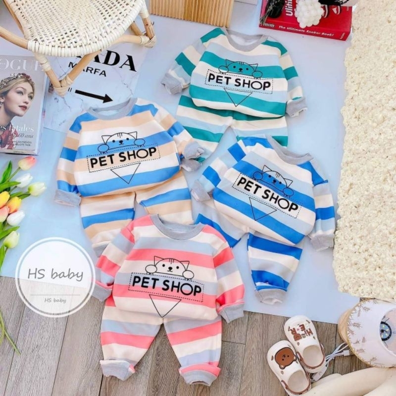 Áo Rời Nỉ bông Cho bé yêu