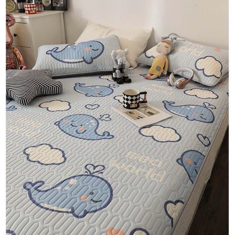 Chiếu điều hòa 1mx2m kèm vỏ gối nằm 50x70cm Home Bedding's