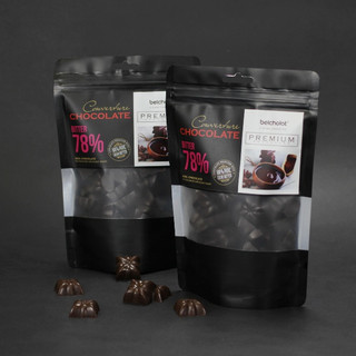 Socola đen đắng belcholat 78% túi 150g/270g - bitter couverture chocolate belcholat 78% bag 150g/270g