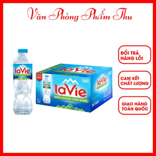 [Hỏa Tốc HCM] Thùng 24 Hoặc 30 Chai Nước Suối Lavie 500ml - Nước Khoáng Thiên Nhiên Lavie 500ml - Nước Đóng Chai Lavie