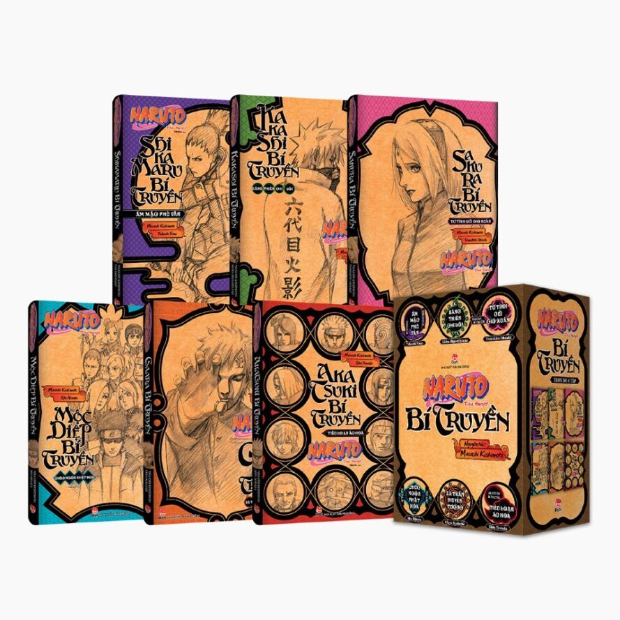 Truyện tranh tiểu thuyết Naruto Bí Truyền