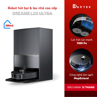 Robot hút bụi lau nhà Dr L20 Ultra cao cấp tự động đổ bụi, giặt, sấy khô vải lau