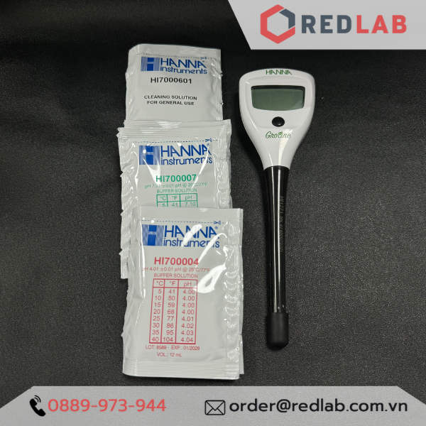 Bút Đo pH Trong Thủy Canh GroLine - Hanna - HI98115