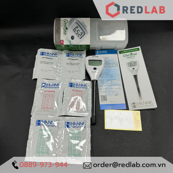 Bút Đo pH Trong Thủy Canh GroLine - Hanna - HI98115