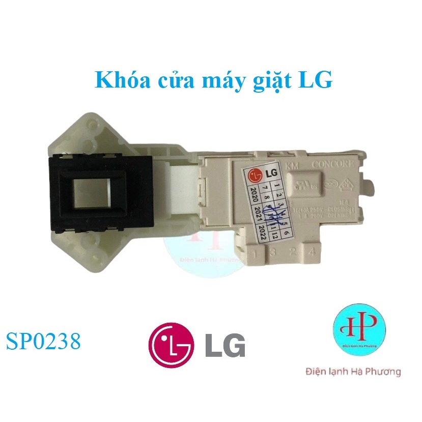 Công tắc khóa cửa máy giặt LG - Mới hãng - F55