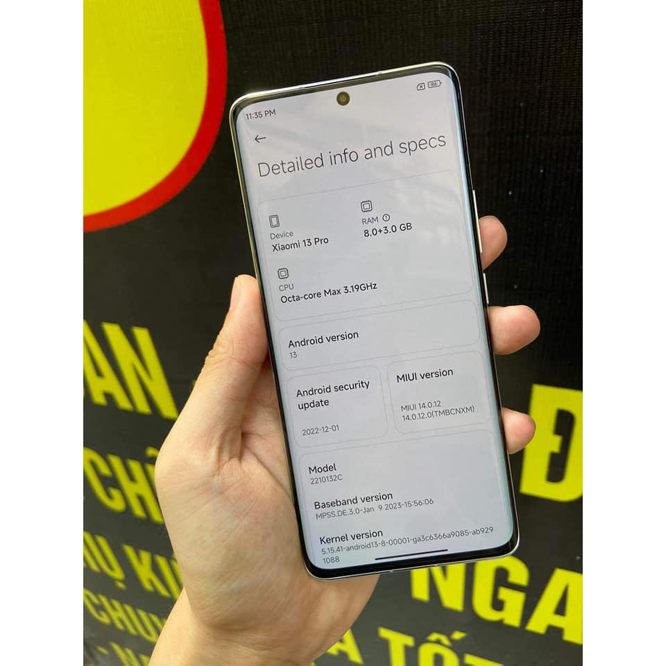 Điện thoại X.iaomi 13 Pro  - Mới Nguyên Seal