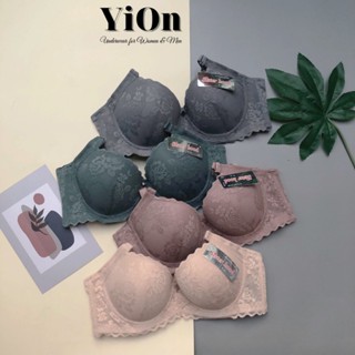 Áo Lót Ren Thái Bigsize Quả Lớn Có Gọng Mút Mỏng Nâng Ngực YiOn Underwear T2417