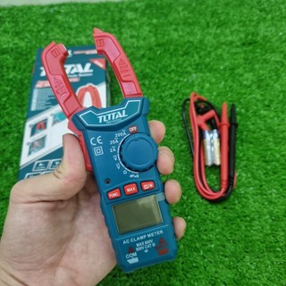 Đồng hồ kềm đo điện ampe ac kỹ thuật số total tmt42002 - độ chính xác cao, màn hình lcd 2000 số đếm, có đèn nền