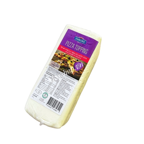 Phô mai Mozzarella Pizza Topping Emborg  -