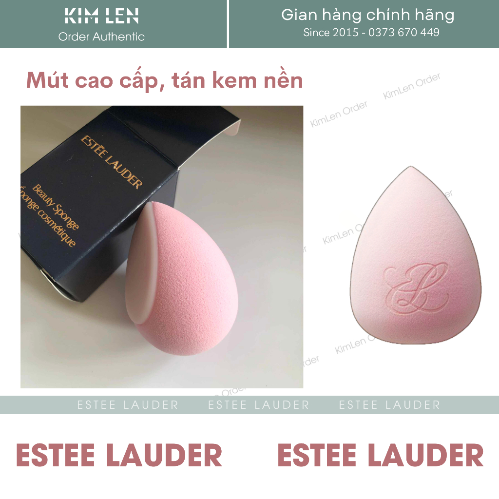 Mút tán nền, má hồng Es.tee Lau.der fullbox