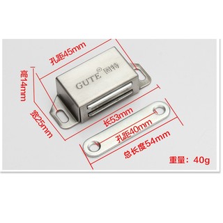 Nam châm hít cửa inox