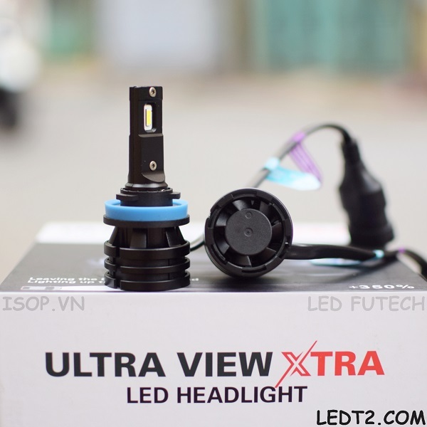 Đèn pha LED Ultra View XTRA +250% chính hãng