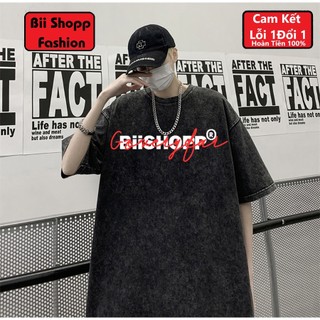 Áo thun tay lỡ unisex Local brand Bii Shopp Phản Quang - Áo phông Ullzang tay lỡ nam nữ 100% Cotton - Bii SHOP.CLO.