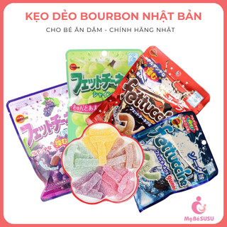 Kẹo dẻo Bourbon 50g Nhật Bản đủ vị cho bé 3 tuổi