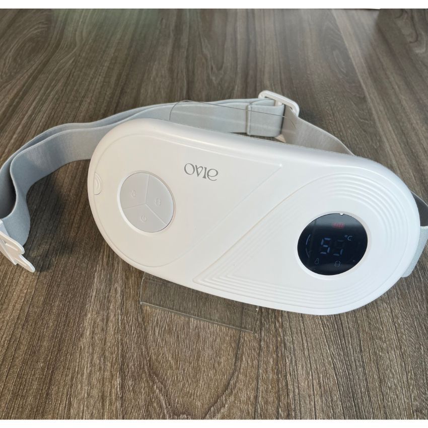 Máy massage chườm nóng OVIE giảm đau bụng kinh, giữ ấm chân tay, chườm bụng kinh cao cấp