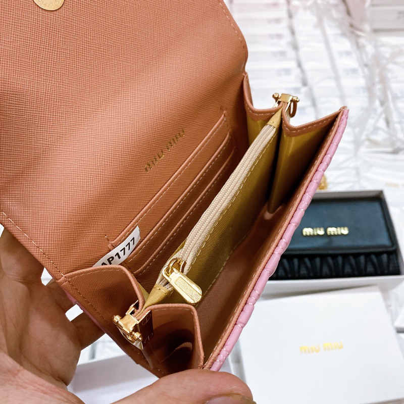 Ví MIU MIU SP kèm xích FULLBOX SEAL