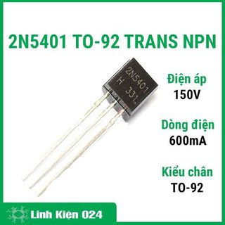 2N5401 TO-92 TRANS PNP 0,6A