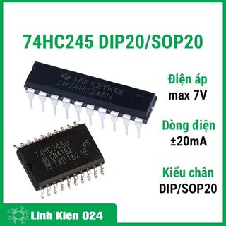 74HC245 OCTAL BUS TRANSCEIVER TRI-STATE 5.2MM