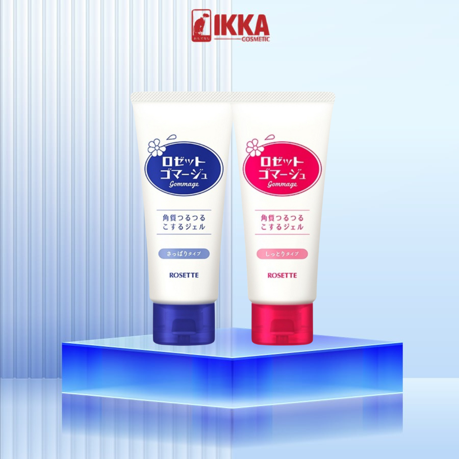 Tẩy tế bào chết mặt Rosette Peeling Gel Nhật Bản phù hợp da nhạy cảm 120g