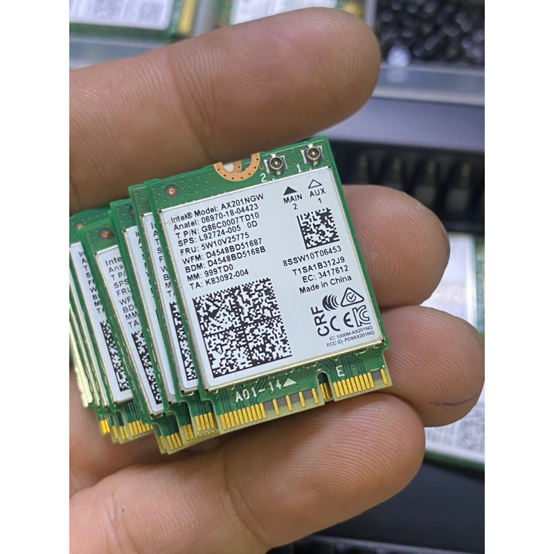 Card wifi ax201,ax200 / card wifi6 intel