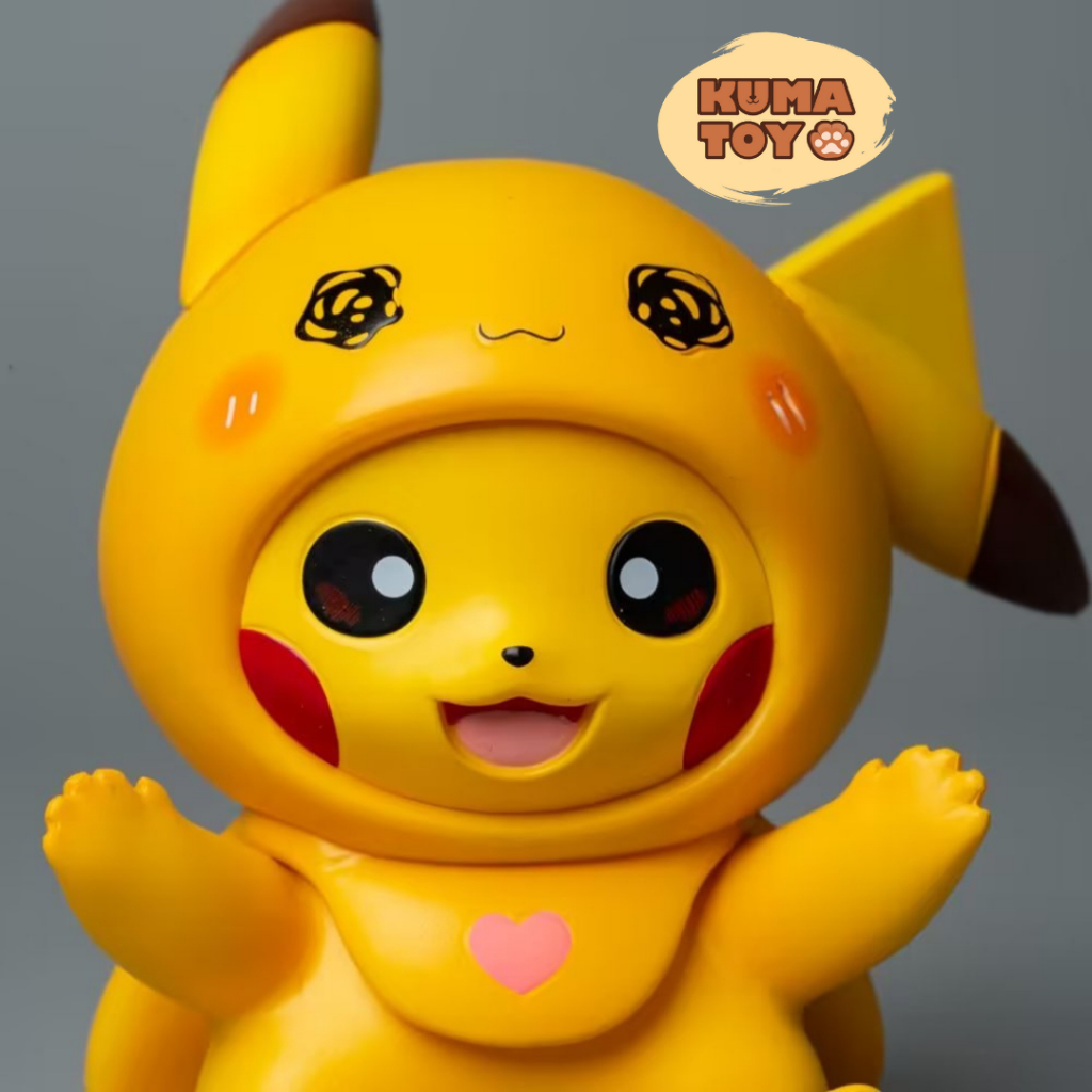 Mô hình Pikachu cao 11cm và Spyduck, Eevee, Slowpoke dễ thương - Figure Pokemon anime