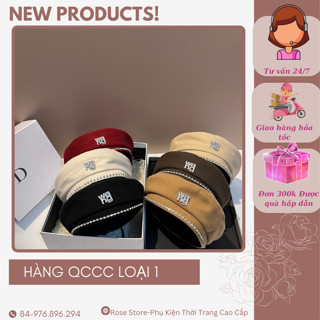 Mũ nồi- Nón beret cao cấp- Mũ beret thời trang phong cách Hàn Quốc