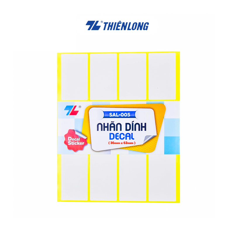 Nhãn dính decal Thiên Long SAL-005