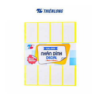 Nhãn dính decal thiên long sal-005