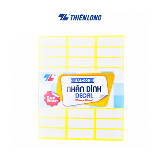 Nhãn dính decal thiên long sal-009