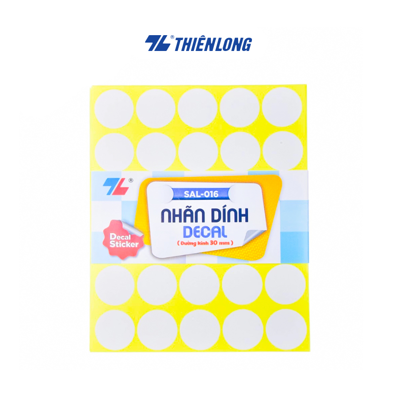 Nhãn dính decal Thiên Long SAL-016