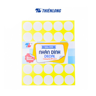 Nhãn dính decal thiên long sal-016