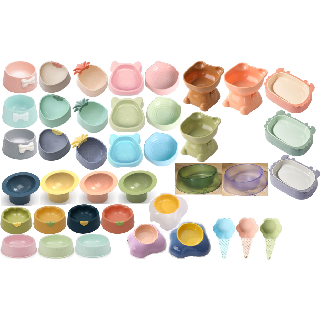 Bát chén cho chó mèo loại to hình siêu dễ thương