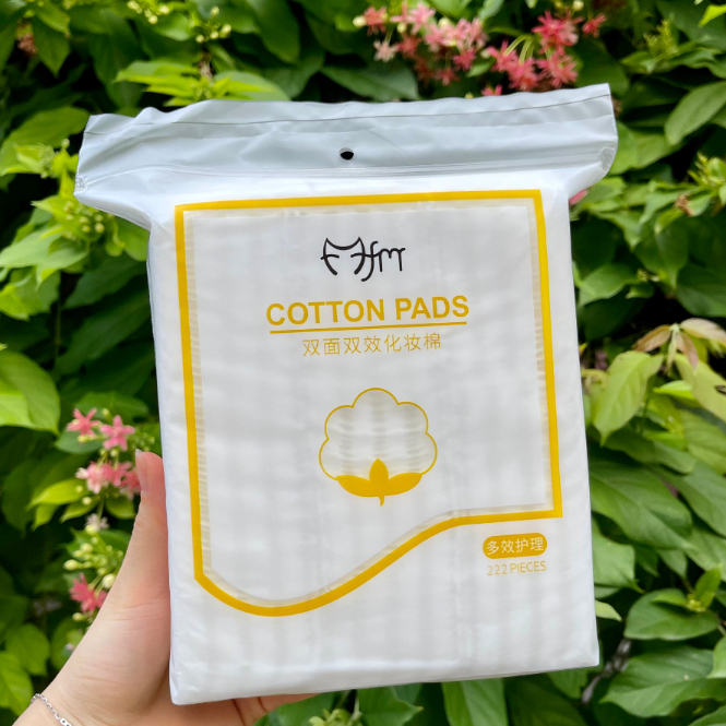 Bông tẩy trang 3 lớp FM Cotton Pads 222 miếng