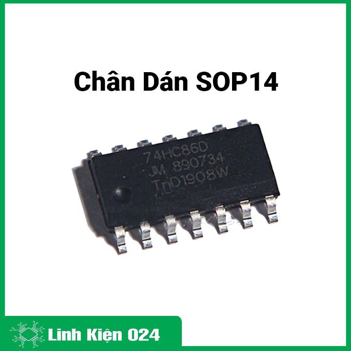 IC 74HC86 điện áp -0.5 ~ 7V
