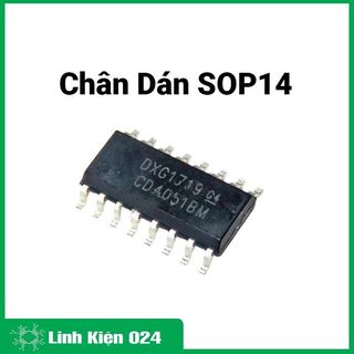 IC chức năng CD4051 14P
