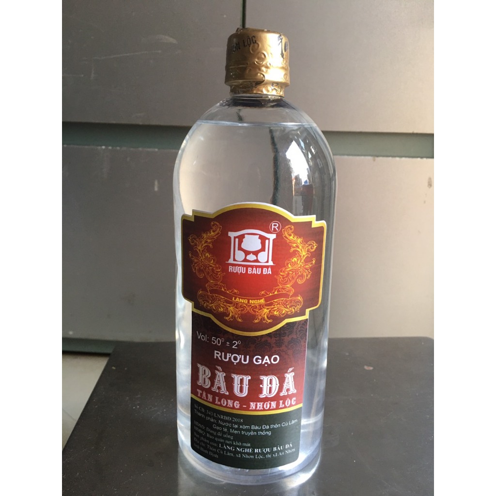 Rượu bàu đá gạo - 1lít