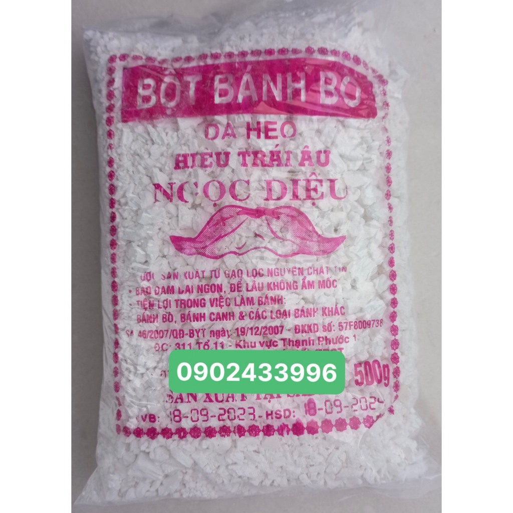 Bột bánh bò, bánh da lợn, da heo bịch 500gram