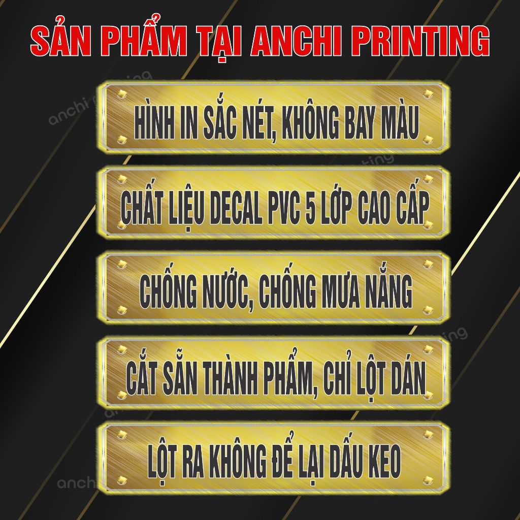 Hình dán xe, miếng tem dán xe chữ south vietnam scooter team  chất liệu decal PVC chống nước - anchi printing