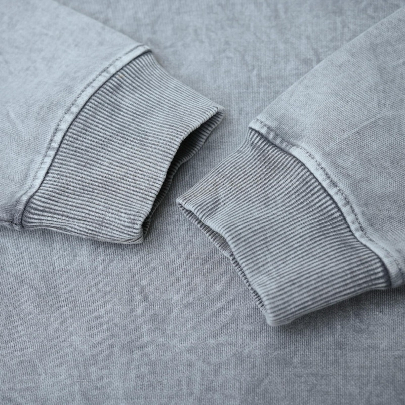 Áo Khoác HOODIE Wash Xám chất chân cua cotton, 350gsm Dày Dặn tiêu chuẩn local brand