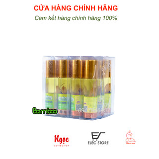 Bộ 12 chai Dầu gió thảo dược nhân sâm Green Herb oil Thailand 8ml