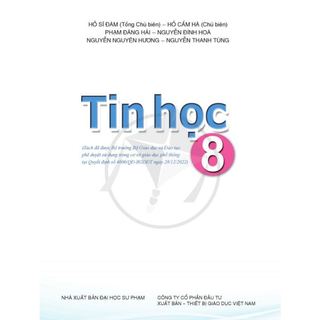 Sách Tin Học Lớp 8 - Cánh Diều