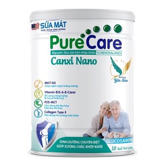 Sữa mát pure care canxi nano 900g